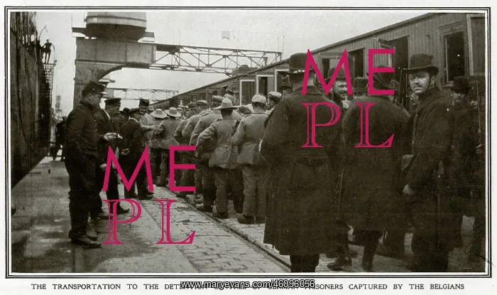 : German prisoners captured by Belgians, WWI : German prisoners captured by Belgians, WWI