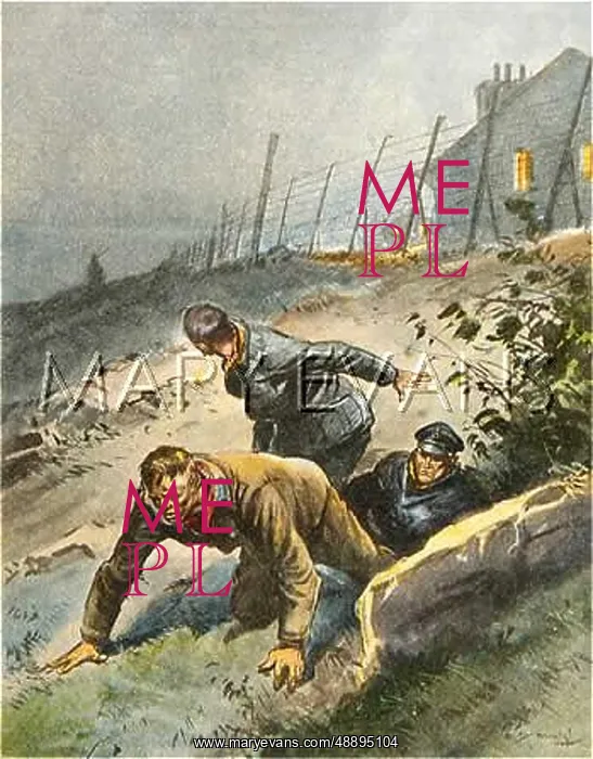  : GERMAN PRISONERS ESCAPE