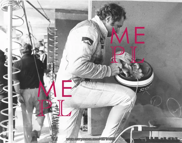 : German racing driver Jochen Mass : German racing driver Jochen Mass