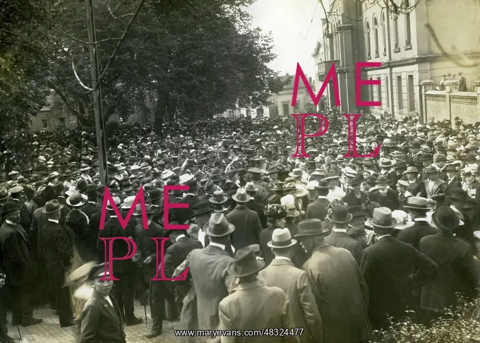 : German rally in Marienwerder, 1920 : German rally in Marienwerder, 1920