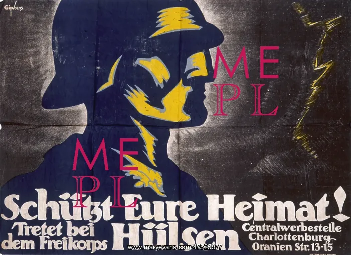  : German recruitment poster