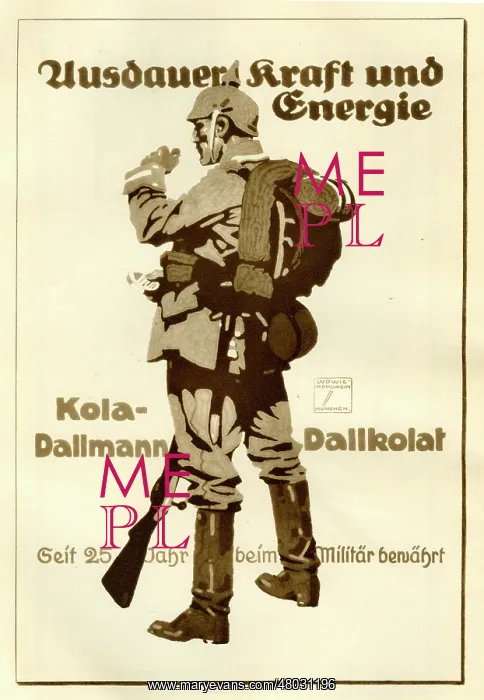 : A German recruitment poster advertisement : A German recruitment poster advertisement