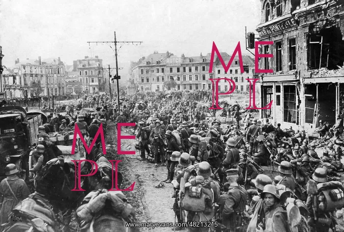 : German reserves in St. Quentin, 1918 : German reserves in St. Quentin, 1918