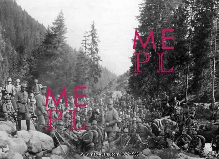: German riflemen in Tyrol, 1917 : German riflemen in Tyrol, 1917