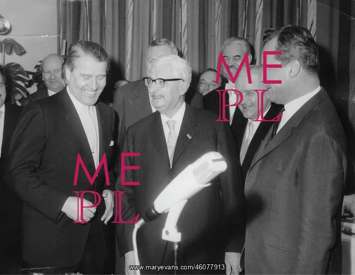 : German rocketscientists Wernher von Braun and : German rocketscientists Wernher von Braun and
