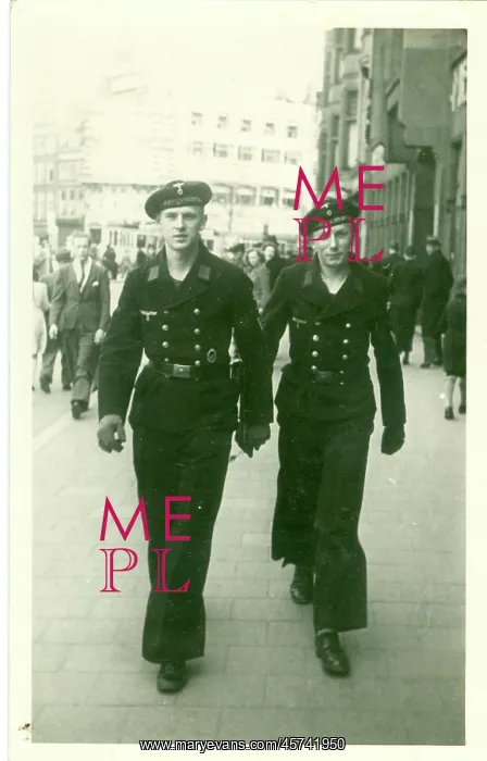  : Two German sailors on leave