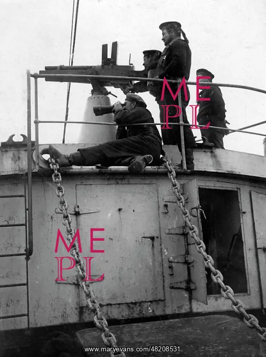  : German sailors on the lookout, 1916