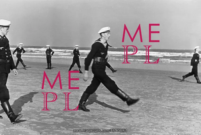 : German sailors during training, 1935 : German sailors during training, 1935