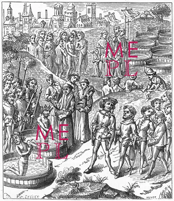 : German Saxons Baptised : German Saxons Baptised