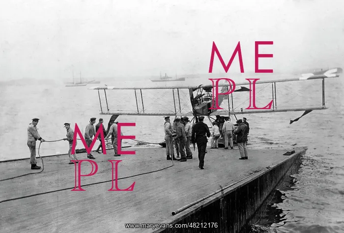 : German seaplane, 1916 : German seaplane, 1916
