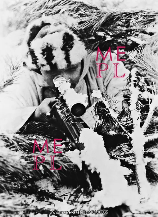 : German sharp shooter on the Eastern front, 1943 : German sharp shooter on the Eastern front, 1943