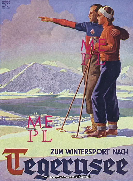  : German Ski Poster