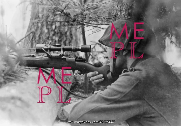 : German sniper, 1942 : German sniper, 1942