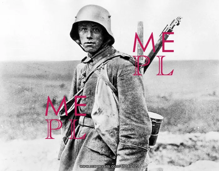 : German soldier of an assault troop, 1918 : German soldier of an assault troop, 1918