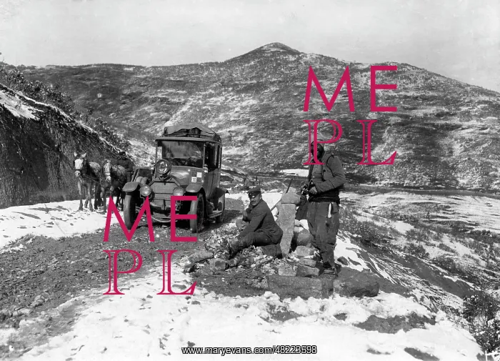 : German soldier on the Babuna pass, 1916 : German soldier on the Babuna pass, 1916