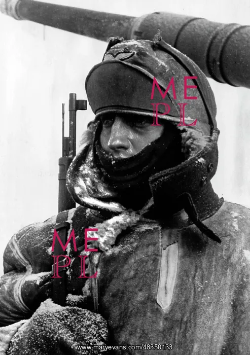 : German soldier at the Don Bend, 1943 : German soldier at the Don Bend, 1943