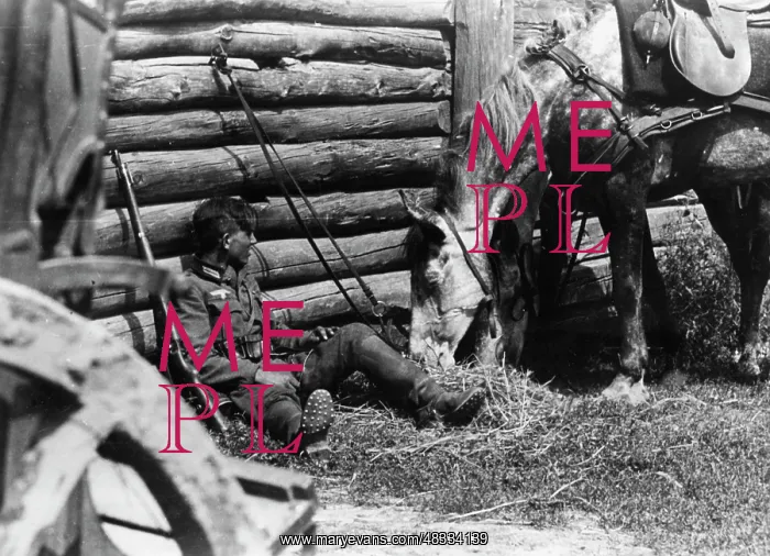 : German soldier on the Eastern Front, 1941 : German soldier on the Eastern Front, 1941