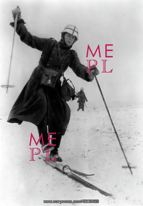 : German soldier on the Eastern Front in winter, 1941 : German soldier on the Eastern Front in winter, 1941