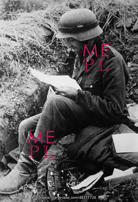 : German soldier at the front, 1942 : German soldier at the front, 1942