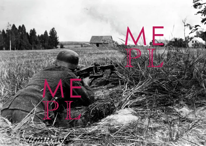 : German soldier at Riga, 1944 : German soldier at Riga, 1944
