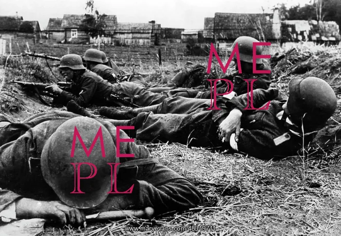 : German soldiers in battle - Eastern Front, 1941 : German soldiers in battle - Eastern Front, 1941