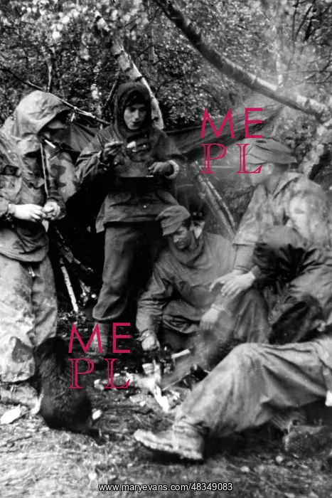 : German soldiers on the Beskid Front, 1944 : German soldiers on the Beskid Front, 1944