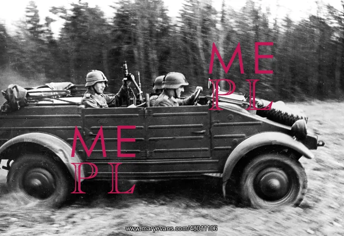  : German soldiers in a bucket car