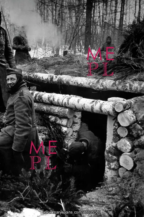 : German soldiers on the Eastern Front in winter, 1942 : German soldiers on the Eastern Front in winter, 1942