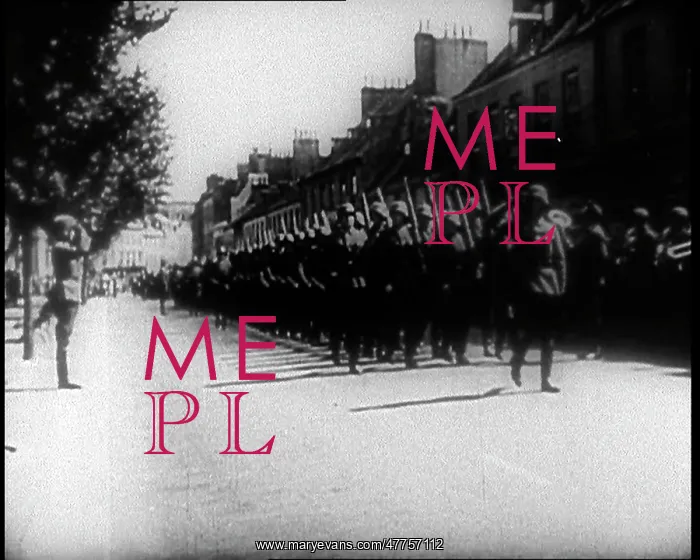 : German Soldiers Marching Down a Street Somewhere : German Soldiers Marching Down a Street Somewhere
