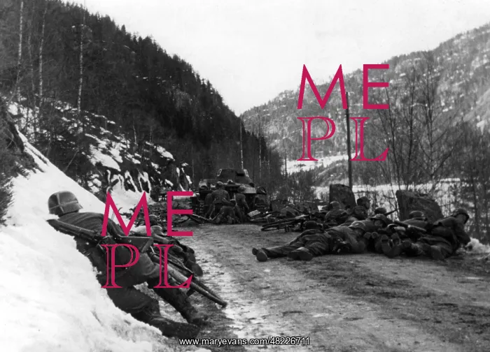 : German soldiers in Norway, 1940 : German soldiers in Norway, 1940