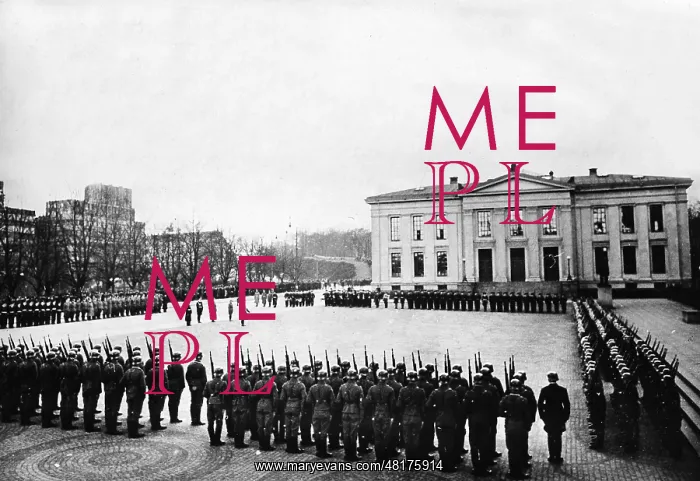 : German soldiers in Oslo, 1940 : German soldiers in Oslo, 1940