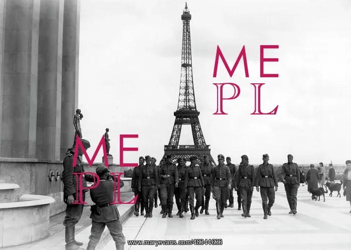 : German soldiers in Paris, 1940 : German soldiers in Paris, 1940