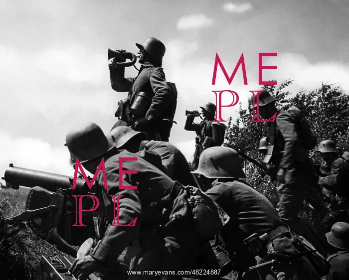 : German soldiers get ready to attack on the Western Front : German soldiers get ready to attack on the Western Front