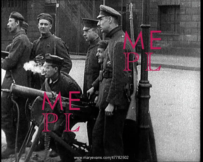 : German Soldiers Standing and Smoking By A Machine : German Soldiers Standing and Smoking By A Machine