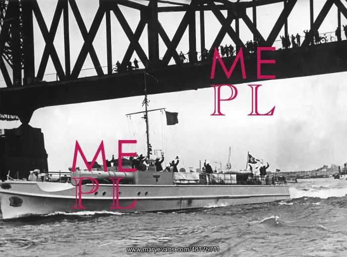 : German speedboat, 1937 : German speedboat, 1937