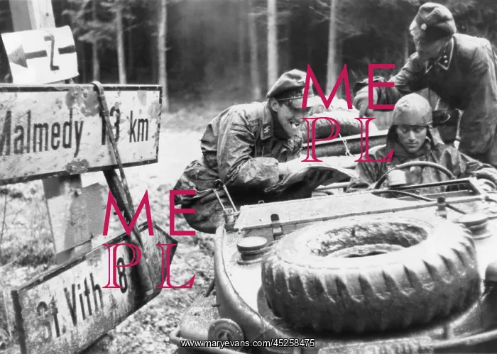 : German SS troops with the 1st Panzer division : German SS troops with the 1st Panzer division