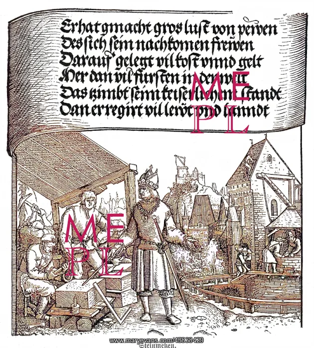 : German stonemasons : German stonemasons