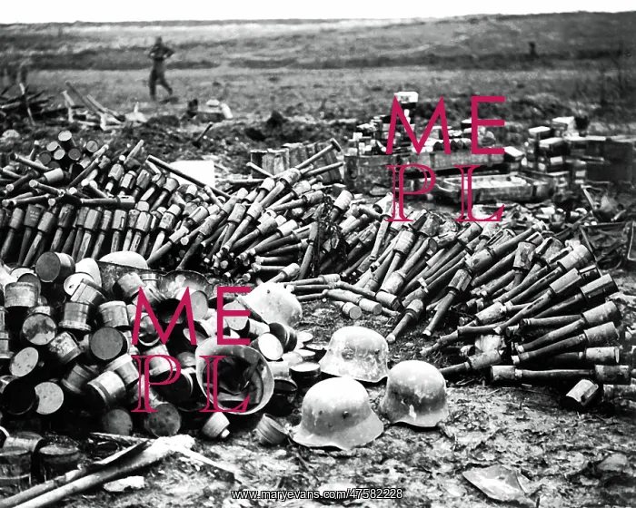 : German stores left behind, Western Front, WW1 : German stores left behind, Western Front, WW1