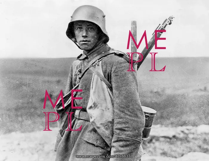 : German Storm Trooper During World War I : German Storm Trooper During World War I