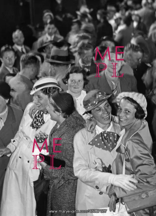 : German students go on an exchange to America, 1935 : German students go on an exchange to America, 1935