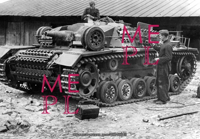 : German StuG III with 7.5cm L24 gun : German StuG III with 7.5cm L24 gun