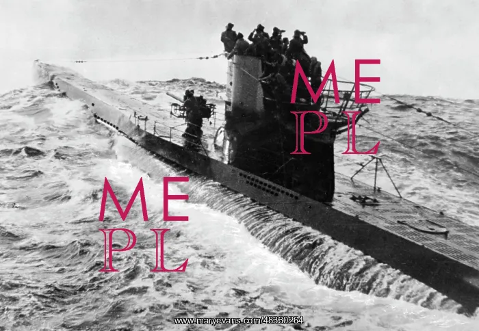: German submarine on an enemy voyage, 1942 : German submarine on an enemy voyage, 1942