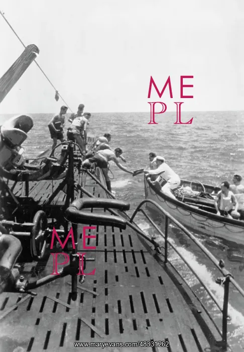 : German submarine on an enemy voyage, 1942 : German submarine on an enemy voyage, 1942