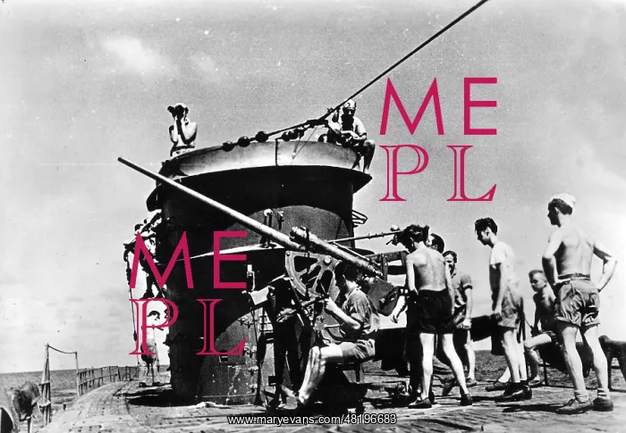 : German Submarine on a Mission, 1944 : German Submarine on a Mission, 1944