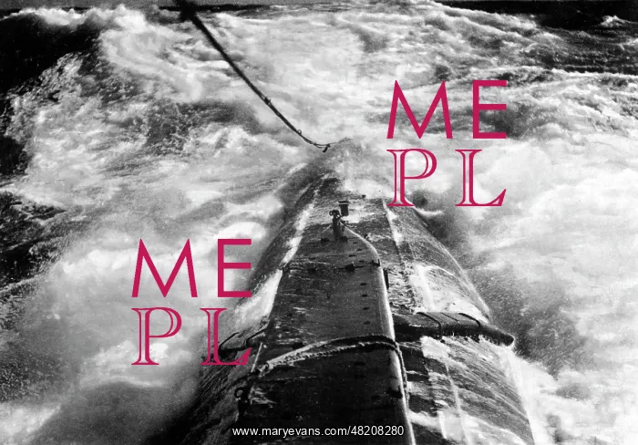 : German submarine in operation, 1915 : German submarine in operation, 1915