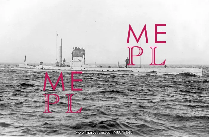 : German submarine U-9, 1914 : German submarine U-9, 1914