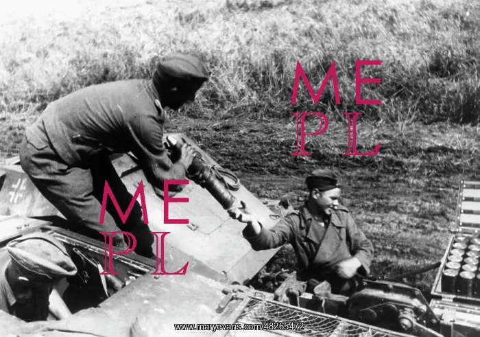 : German tank - Eastern Front, 1941 : German tank - Eastern Front, 1941
