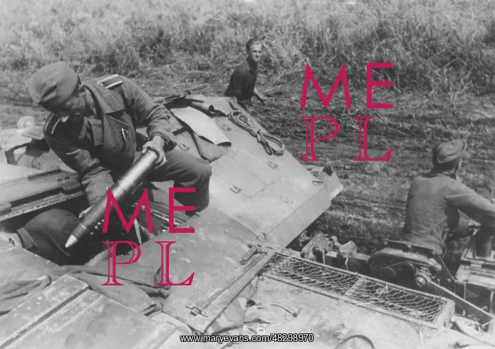 : German tank - Eastern Front, 1941 : German tank - Eastern Front, 1941
