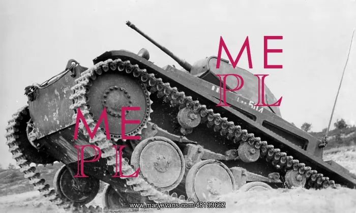 : German tank II, 1940 : German tank II, 1940