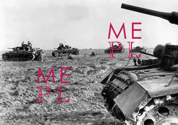 : German tank III on the Eastern front, 1941 : German tank III on the Eastern front, 1941